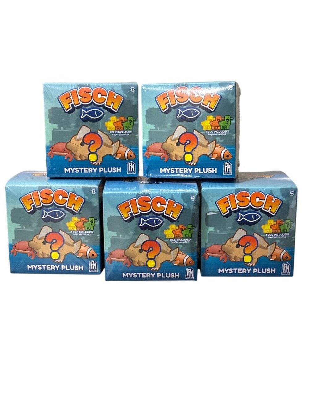 Fisch Mystery Plush Collectible Box Set With Surprise Plush Toy & DLC Code